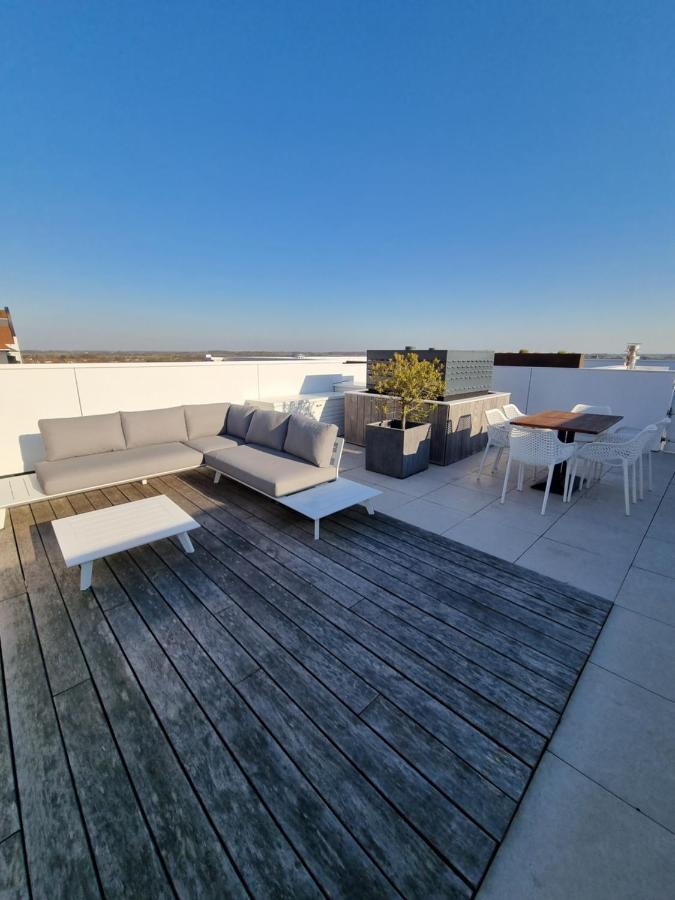 Penthouse Windkracht 10 Aan Het Strand Van Cadzand Zewnętrze zdjęcie