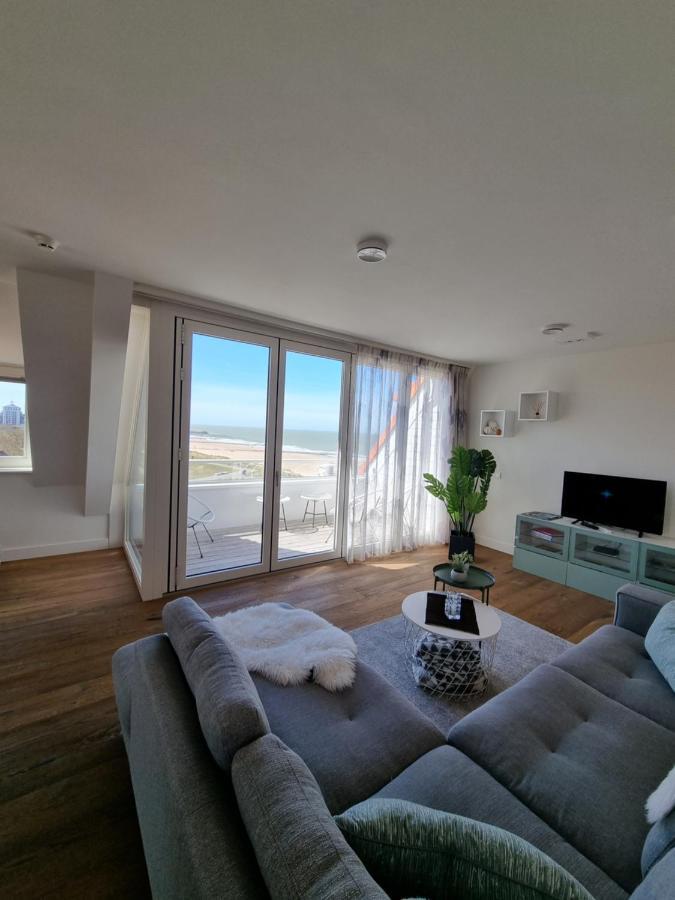 Penthouse Windkracht 10 Aan Het Strand Van Cadzand Pokój zdjęcie