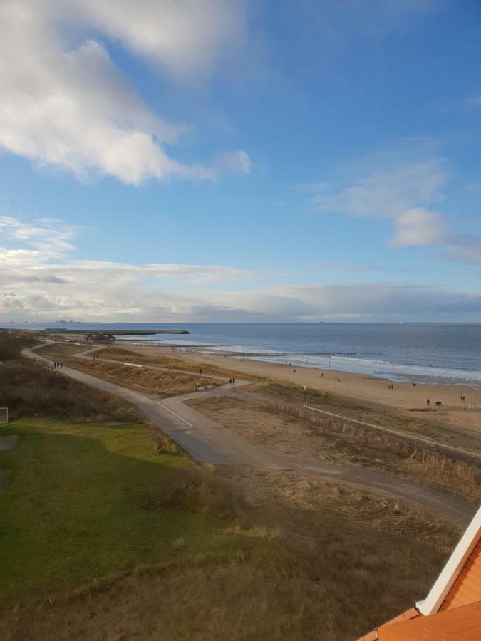 Penthouse Windkracht 10 Aan Het Strand Van Cadzand Zewnętrze zdjęcie