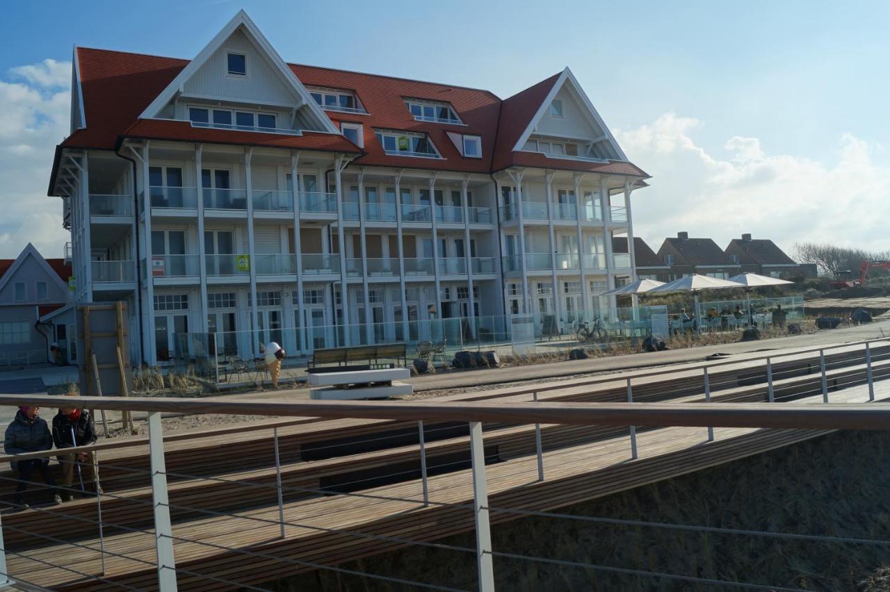 Penthouse Windkracht 10 Aan Het Strand Van Cadzand Zewnętrze zdjęcie